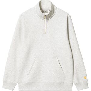 Carhartt WIP Chase Neck Zip Sweatshirt Ash Heather Pánske - Mikiny a mikiny s kapucou Carhartt WIP - Sivá - I033665_00J_XX-M - Size: M M male Carhartt WIP Chase Neck Zip Sweatshirt Ash Heather Pánske - Mikiny a mikiny s kapucou Carhartt WIP - Sivá - I033665_00J_XX-M - Size: M M male
