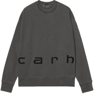 Carhartt WIP Felt Script Sweat Black Pánske - Mikiny a mikiny s kapucou Carhartt WIP - Čierna - I034041_00E_GD-XL - Size: XL XL male Carhartt WIP Felt Script Sweat Black Pánske - Mikiny a mikiny s kapucou Carhartt WIP - Čierna - I034041_00E_GD-XL - Size: XL XL male