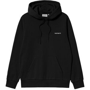 Carhartt WIP Hooded Script Embroidery Sweat Black Pánske - Mikiny a mikiny s kapucou Carhartt WIP - Čierna - I035392_0D2_XX-L - Size: L L male Carhartt WIP Hooded Script Embroidery Sweat Black Pánske - Mikiny a mikiny s kapucou Carhartt WIP - Čierna - I035392_0D2_XX-L - Size: L L male
