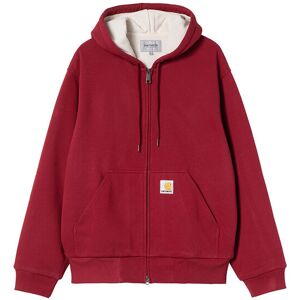 Carhartt WIP Active Sweat Jacket Red Pánske - Mikiny a mikiny s kapucou Carhartt WIP - Červená - I035602_H8_06-XL - Size: XL XL male Carhartt WIP Active Sweat Jacket Red Pánske - Mikiny a mikiny s kapucou Carhartt WIP - Červená - I035602_H8_06-XL - Size: XL XL male