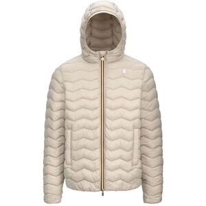 K-Way Jack Quilted Warm Beige Grey Pánske - Bundy K-WAY - Beige - K6121HW-864-M - Size: M M male K-Way Jack Quilted Warm Beige Grey Pánske - Bundy K-WAY - Beige - K6121HW-864-M - Size: M M male