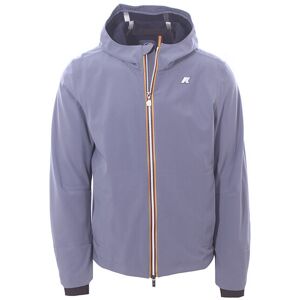 K-Way Jacko Bonded Grey Blue Pánske - Bundy K-WAY - Modrá - K6131BW-AS7-XL - Size: XL XL male K-Way Jacko Bonded Grey Blue Pánske - Bundy K-WAY - Modrá - K6131BW-AS7-XL - Size: XL XL male