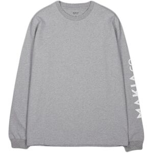 Makia Nuuk Long Sleeve M Pánske - Mikiny a mikiny s kapucou Makia - Sivá - M22095_923-XL - Size: XL XL male Makia Nuuk Long Sleeve M Pánske - Mikiny a mikiny s kapucou Makia - Sivá - M22095_923-XL - Size: XL XL male