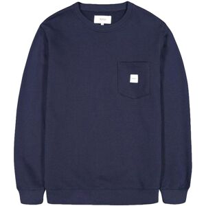 Makia Square Pocket Sweatshirt M Blue Pánske - Mikiny a mikiny s kapucou Makia - Modrá - M41073_661-L - Size: L L male Makia Square Pocket Sweatshirt M Blue Pánske - Mikiny a mikiny s kapucou Makia - Modrá - M41073_661-L - Size: L L male