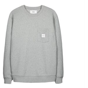 Makia Square Pocket Sweatshirt M Grey Pánske - Mikiny a mikiny s kapucou Makia - Sivá - M41073_923-L - Size: L L male Makia Square Pocket Sweatshirt M Grey Pánske - Mikiny a mikiny s kapucou Makia - Sivá - M41073_923-L - Size: L L male