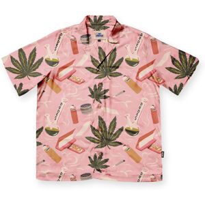 The Dudes Trippin Hawaiian Shirt Pánske - Košeľa The Dudes - Ružová - 204062-L - Size: L L male The Dudes Trippin Hawaiian Shirt Pánske - Košeľa The Dudes - Ružová - 204062-L - Size: L L male