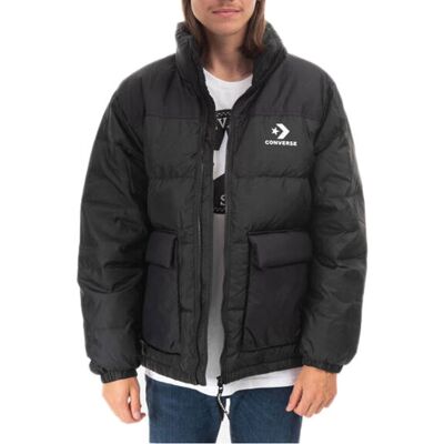 Converse Short Down Jacket Black Pánske - Bundy Converse - Čierna - 10023755-A03-M - Size: M M male Converse Short Down Jacket Black Pánske - Bundy Converse - Čierna - 10023755-A03-M - Size: M M male