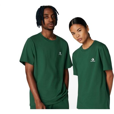 Converse Go-To Embroidered Star Chevron Standard Fit T-Shirt Green Unisex - Tričká Converse - Zelená - 10023876-A03-XXS - Size: XXS XXS unisex Converse Go-To Embroidered Star Chevron Standard Fit T-Shirt Green Unisex - Tričká Converse - Zelená - 10023876-A03-XXS - Size: XXS XXS unisex