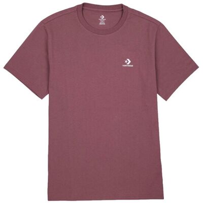 Converse Standard Fit Left Chest Star Chevron Embroidered Tee Burgundy Pánske - Tričká Converse - Bordová - 10023876-A57-S - Size: S S male Converse Standard Fit Left Chest Star Chevron Embroidered Tee Burgundy Pánske - Tričká Converse - Bordová - 10023876-A57-S - Size: S S male