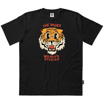 The Dudes Wildlife Studies Classic T-Shirt Black Pánske - Tričká The Dudes - Čierna - 10025202-XL - Size: XL XL male The Dudes Wildlife Studies Classic T-Shirt Black Pánske - Tričká The Dudes - Čierna - 10025202-XL - Size: XL XL male
