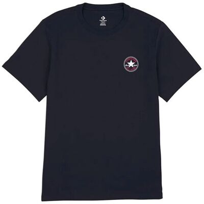 Converse Go-To Mini Patch T-Shirt Black Pánske - Tričká Converse - Čierna - 10026565-A02-S - Size: S S male Converse Go-To Mini Patch T-Shirt Black Pánske - Tričká Converse - Čierna - 10026565-A02-S - Size: S S male