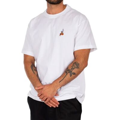IrieDaily Nobodys G Tee Pánske - Tričká IrieDaily - Biela - 114B530-710-L - Size: L L male IrieDaily Nobodys G Tee Pánske - Tričká IrieDaily - Biela - 114B530-710-L - Size: L L male