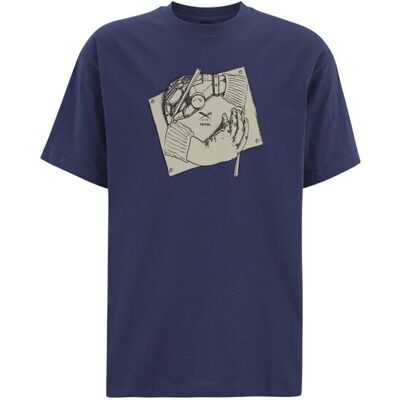 IrieDaily Hand Drawn T-Shirt Pánske - Tričká IrieDaily - Modrá - 115D395-318-L - Size: L L male IrieDaily Hand Drawn T-Shirt Pánske - Tričká IrieDaily - Modrá - 115D395-318-L - Size: L L male