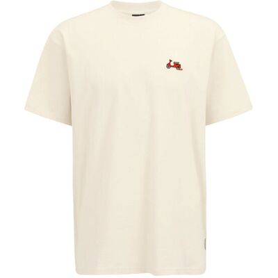 IrieDaily I Scooter T-Shirt Offwhite Pánske - Tričká IrieDaily - Krémová - 115D566-514-L - Size: L L male IrieDaily I Scooter T-Shirt Offwhite Pánske - Tričká IrieDaily - Krémová - 115D566-514-L - Size: L L male