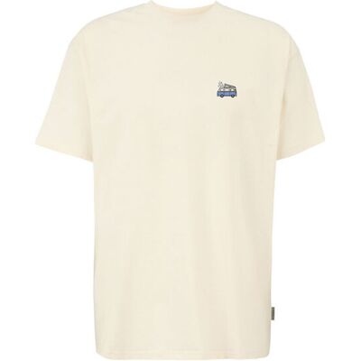 Iriedaily Smokin Van T-Shirt Offwhite Pánske - Tričká IrieDaily - Krémová - 116B563-514-M - Size: M M male Iriedaily Smokin Van T-Shirt Offwhite Pánske - Tričká IrieDaily - Krémová - 116B563-514-M - Size: M M male