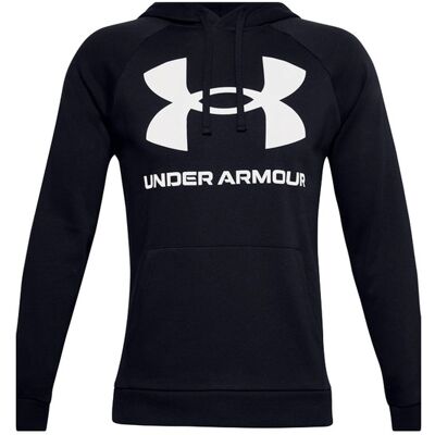 Under Armour Rival Fleece Big Logo Hoodie Black Pánske - Mikiny a mikiny s kapucou Under Armour - Čierna - 1357093-001-M - Size: M M male Under Armour Rival Fleece Big Logo Hoodie Black Pánske - Mikiny a mikiny s kapucou Under Armour - Čierna - 1357093-001-M - Size: M M male