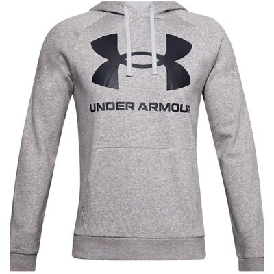 Under Armour Rival Fleece Big Logo Hoodie Grey Pánske - Mikiny a mikiny s kapucou Under Armour - Sivá - 1357093-011-L - Size: L L male Under Armour Rival Fleece Big Logo Hoodie Grey Pánske - Mikiny a mikiny s kapucou Under Armour - Sivá - 1357093-011-L - Size: L L male
