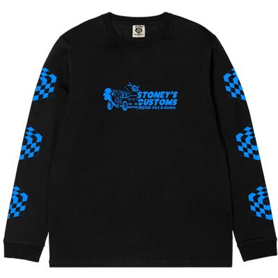 The Dudes Stoneys Custom Premium Longsleeve T-shirt Black Pánske - Tričká The Dudes - Čierna - 13902-FW23-L - Size: L L male The Dudes Stoneys Custom Premium Longsleeve T-shirt Black Pánske - Tričká The Dudes - Čierna - 13902-FW23-L - Size: L L male