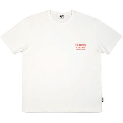The Dudes Vacancy Premium T-Shirt Heavyweight Off-White Pánske - Tričká The Dudes - Krémová - 17529-FW23-L - Size: L L male The Dudes Vacancy Premium T-Shirt Heavyweight Off-White Pánske - Tričká The Dudes - Krémová - 17529-FW23-L - Size: L L male