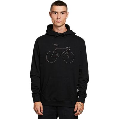 Dedicated Hoodie Falun Rainbow Bicycle Black Pánske - Mikiny a mikiny s kapucou Dedicated - Čierna - 18304-M - Size: M M male Dedicated Hoodie Falun Rainbow Bicycle Black Pánske - Mikiny a mikiny s kapucou Dedicated - Čierna - 18304-M - Size: M M male