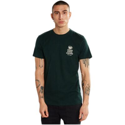 Dedicated T-shirt Stockholm Good Coffee Dark Green Pánske - Tričká Dedicated - Zelená - 20248-L - Size: L L male Dedicated T-shirt Stockholm Good Coffee Dark Green Pánske - Tričká Dedicated - Zelená - 20248-L - Size: L L male