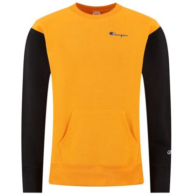 Champion Premium Crewneck Sweatshirt Pánske - Mikiny a mikiny s kapucou Champion - Oranžová - 214284_S20_OS030-L - Size: L L male Champion Premium Crewneck Sweatshirt Pánske - Mikiny a mikiny s kapucou Champion - Oranžová - 214284_S20_OS030-L - Size: L L male