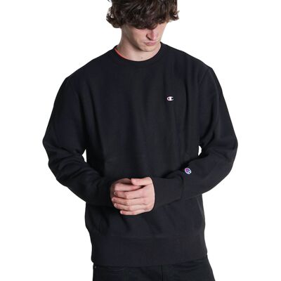 Champion Crewneck Sweatshirt Black 216495-KK001 Pánske - Mikiny a mikiny s kapucou Champion - Čierna - 216495-KK001-M - Size: M M male Champion Crewneck Sweatshirt Black 216495-KK001 Pánske - Mikiny a mikiny s kapucou Champion - Čierna - 216495-KK001-M - Size: M M male