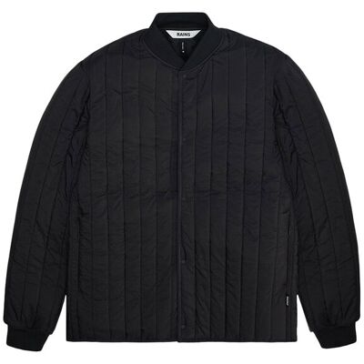 Rains Banja Liner Bomber Jacket Pánske - Bundy Rains - Čierna - 21680-01-L - Size: L L male Rains Banja Liner Bomber Jacket Pánske - Bundy Rains - Čierna - 21680-01-L - Size: L L male