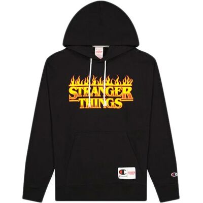 Champion x Stranger Things Hoodie Black 217780-KK003 Pánske - Mikiny a mikiny s kapucou Champion - Čierna - 217780-KK003-XL - Size: XL XL male Champion x Stranger Things Hoodie Black 217780-KK003 Pánske - Mikiny a mikiny s kapucou Champion - Čierna - 217780-KK003-XL - Size: XL XL male