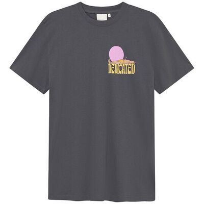 Dedicated T-shirt Stockholm Vacay Logo Charcoal Pánske - Tričká Dedicated - Sivá - 22825-S - Size: S S male Dedicated T-shirt Stockholm Vacay Logo Charcoal Pánske - Tričká Dedicated - Sivá - 22825-S - Size: S S male