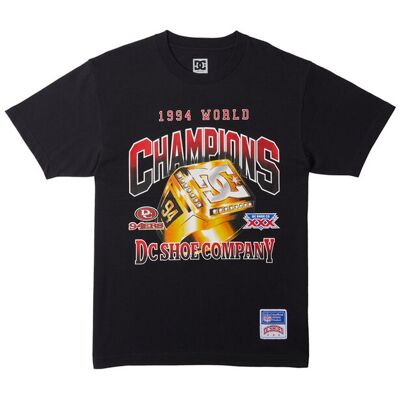 DC Shoes Champion Ring - Short Sleeves T-shirt for Men Pánske - Tričká DC Shoes - Čierna - ADYZT05430-KVJ0-M - Size: M M male DC Shoes Champion Ring - Short Sleeves T-shirt for Men Pánske - Tričká DC Shoes - Čierna - ADYZT05430-KVJ0-M - Size: M M male