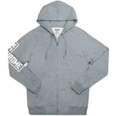 Chrome Industries Flying ion Zip Hoodie Grey Pánske - Mikiny a mikiny s kapucou Chrome - Sivá - AP-474-H6Y-L - Size: L L male Chrome Industries Flying ion Zip Hoodie Grey Pánske - Mikiny a mikiny s kapucou Chrome - Sivá - AP-474-H6Y-L - Size: L L male