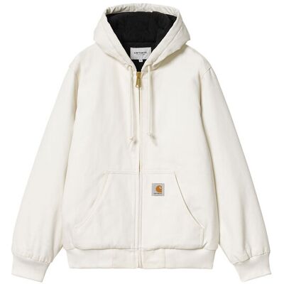 Carhartt WIP Active Jacket Wax Pánske - Bundy Carhartt WIP - Modrá - I023083_D6_01-XL - Size: XL XL male Carhartt WIP Active Jacket Wax Pánske - Bundy Carhartt WIP - Modrá - I023083_D6_01-XL - Size: XL XL male