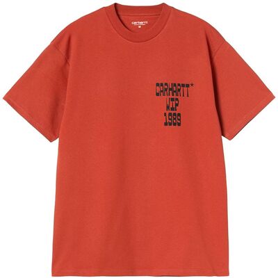 Carhartt WIP S/S Blocks T-Shirt Pánske - Tričká Carhartt WIP - Oranžová - I036231_3IX_XX-L - Size: L L male Carhartt WIP S/S Blocks T-Shirt Pánske - Tričká Carhartt WIP - Oranžová - I036231_3IX_XX-L - Size: L L male