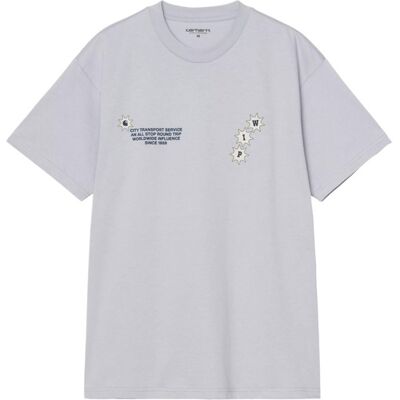 Carhartt WIP S/S C Trip T-Shirt Mirror Pánske - Tričká Carhartt WIP - Sivá - I036233_1NK_XX-XL - Size: XL XL male Carhartt WIP S/S C Trip T-Shirt Mirror Pánske - Tričká Carhartt WIP - Sivá - I036233_1NK_XX-XL - Size: XL XL male