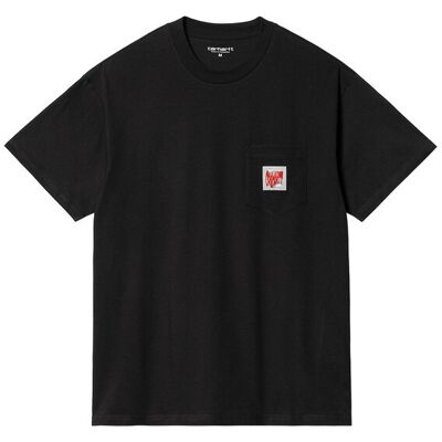 Carhartt WIP S/S Stretch Pocket T-Shirt Black Pánske - Tričká Carhartt WIP - Čierna - I031831_89_XX-S - Size: S S male Carhartt WIP S/S Stretch Pocket T-Shirt Black Pánske - Tričká Carhartt WIP - Čierna - I031831_89_XX-S - Size: S S male