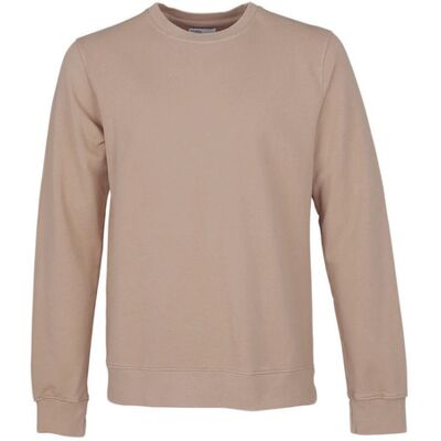 Colorful Standard Classic Organic Crew Light Brown Pánske - Mikiny a mikiny s kapucou Colorful Standard - Svetlohnedá - CS1005-DK-S - Size: S S male Colorful Standard Classic Organic Crew Light Brown Pánske - Mikiny a mikiny s kapucou Colorful Standard - Svetlohnedá - CS1005-DK-S - Size: S S male