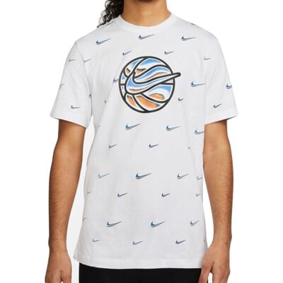 Nike Swoosh Ball T-shirt White Pánske - Tričká Nike - Biela - DO2250-100-L - Size: L L male Nike Swoosh Ball T-shirt White Pánske - Tričká Nike - Biela - DO2250-100-L - Size: L L male