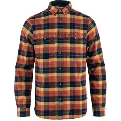 Fjällräven Singi Heavy Flannel Shirt Orange Pánske - Košeľa Fjällräven - Oranžová - F81373-215-555-M - Size: M M male Fjällräven Singi Heavy Flannel Shirt Orange Pánske - Košeľa Fjällräven - Oranžová - F81373-215-555-M - Size: M M male