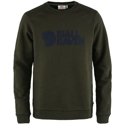 Fjällräven Logo Sweater M Green Pánske - Mikiny a mikiny s kapucou Fjällräven - Zelená - F84142-662-L - Size: L L male Fjällräven Logo Sweater M Green Pánske - Mikiny a mikiny s kapucou Fjällräven - Zelená - F84142-662-L - Size: L L male