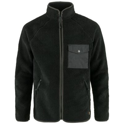 Fjällräven Vardag Pile Fleece Black Pánske - Mikiny a mikiny s kapucou Fjällräven - Čierna - F84158-550-030-L - Size: L L male Fjällräven Vardag Pile Fleece Black Pánske - Mikiny a mikiny s kapucou Fjällräven - Čierna - F84158-550-030-L - Size: L L male