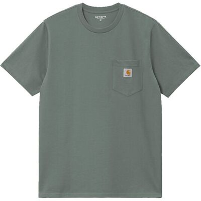 Carhartt WIP S/S Pocket T-Shirt Green I030434_3GD_XX Pánske - Tričká Carhartt WIP - Zelená - I030434_3GD_XX-XL - Size: XL XL male Carhartt WIP S/S Pocket T-Shirt Green I030434_3GD_XX Pánske - Tričká Carhartt WIP - Zelená - I030434_3GD_XX-XL - Size: XL XL male