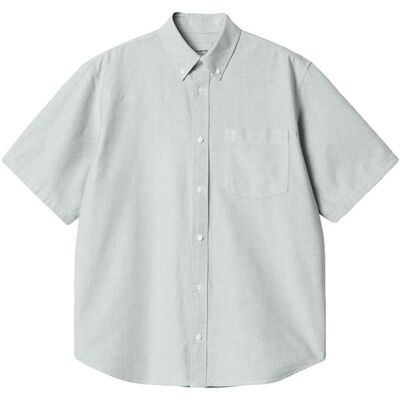Carhartt WIP S/S Braxton Shirt Green I031454_25H_XX Pánske - Košeľa Carhartt WIP - Zelená - I031454_25H_XX-L - Size: L L male Carhartt WIP S/S Braxton Shirt Green I031454_25H_XX Pánske - Košeľa Carhartt WIP - Zelená - I031454_25H_XX-L - Size: L L male