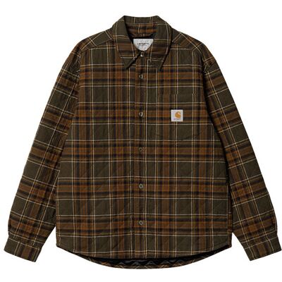 Carhartt WIP Wiles Shirt Jac Highland Pánske - Bundy Carhartt WIP - Zelená - I032212_1P6_XX-L - Size: L L male Carhartt WIP Wiles Shirt Jac Highland Pánske - Bundy Carhartt WIP - Zelená - I032212_1P6_XX-L - Size: L L male