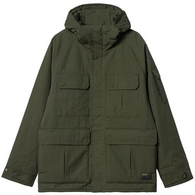 Carhartt WIP Haste Jacket Plant Pánske - Bundy Carhartt WIP - Zelená - I032250_1NQ_XX-L - Size: L L male Carhartt WIP Haste Jacket Plant Pánske - Bundy Carhartt WIP - Zelená - I032250_1NQ_XX-L - Size: L L male