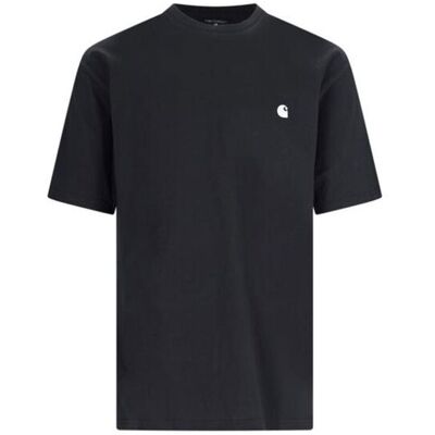 Carhartt WIP S/S Madison T-Shirt Black White Pánske - Tričká Carhartt WIP - Čierna - I033000_0D2_XX-XL - Size: XL XL male Carhartt WIP S/S Madison T-Shirt Black White Pánske - Tričká Carhartt WIP - Čierna - I033000_0D2_XX-XL - Size: XL XL male