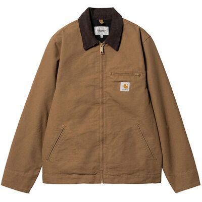 Carhartt WIP Detroit Jacket (Summer) Brown I033112_00S_02 Pánske - Bundy Carhartt WIP - Hnedá - I033112_00S_02-M - Size: M M male Carhartt WIP Detroit Jacket (Summer) Brown I033112_00S_02 Pánske - Bundy Carhartt WIP - Hnedá - I033112_00S_02-M - Size: M M male