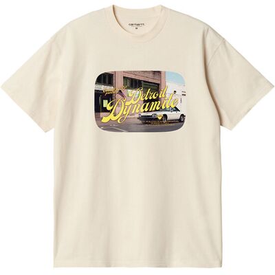 Carhartt WIP S/S Greatest Flicks T-Shirt Natural Pánske - Tričká Carhartt WIP - Krémová - I034393_05_XX-L - Size: L L male Carhartt WIP S/S Greatest Flicks T-Shirt Natural Pánske - Tričká Carhartt WIP - Krémová - I034393_05_XX-L - Size: L L male