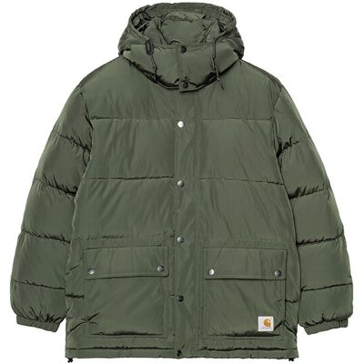 Carhartt WIP Brent Jacket Green Pánske - Bundy Carhartt WIP - Zelená - I035361_2ZX_XX-M - Size: M M male Carhartt WIP Brent Jacket Green Pánske - Bundy Carhartt WIP - Zelená - I035361_2ZX_XX-M - Size: M M male