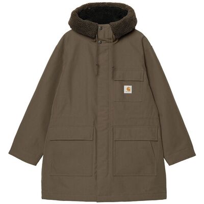 Carhartt WIP Siberia Parka Pánske - Bundy Carhartt WIP - Hnedá - I035365_2ZW_XX-M - Size: M M male Carhartt WIP Siberia Parka Pánske - Bundy Carhartt WIP - Hnedá - I035365_2ZW_XX-M - Size: M M male